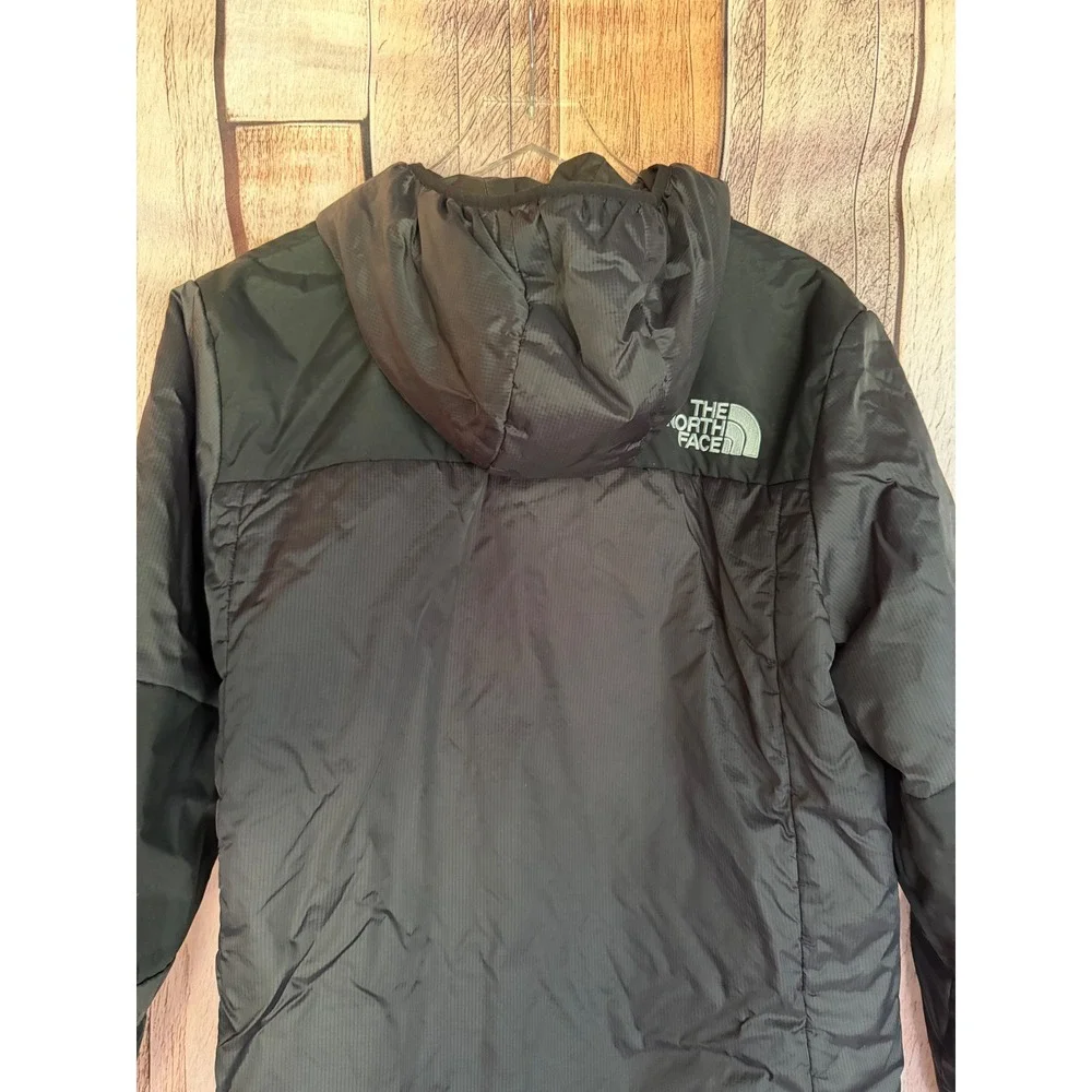 The North Face Jacket Insulated Hooded Coat Full Zip Black Fall Winter Large